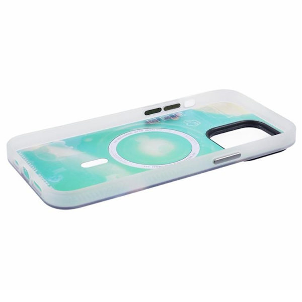 JAUCASE Mobilskal till iPhone 14 Pro Max MagSafe - Space Explore Bear Blå