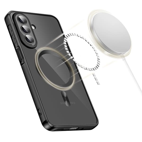 Tech-Protect Mobilskal För Galaxy A27 Magsafe Magflex - Shiny Svart Svart