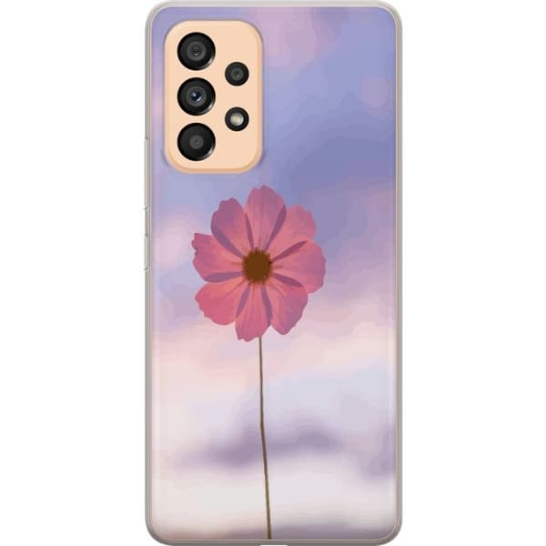 Mobilskal till Samsung Galaxy A53 5G med Rosa blomma