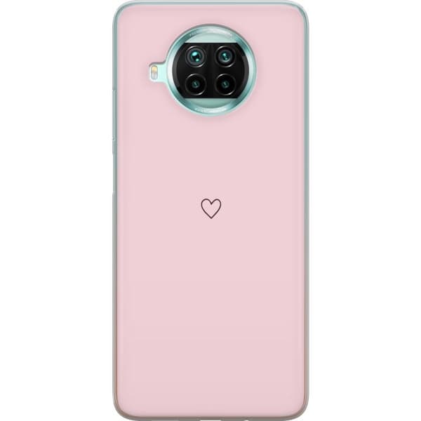 Telefontaske til Xiaomi Mi 10T Lite 5G med lille hjerte