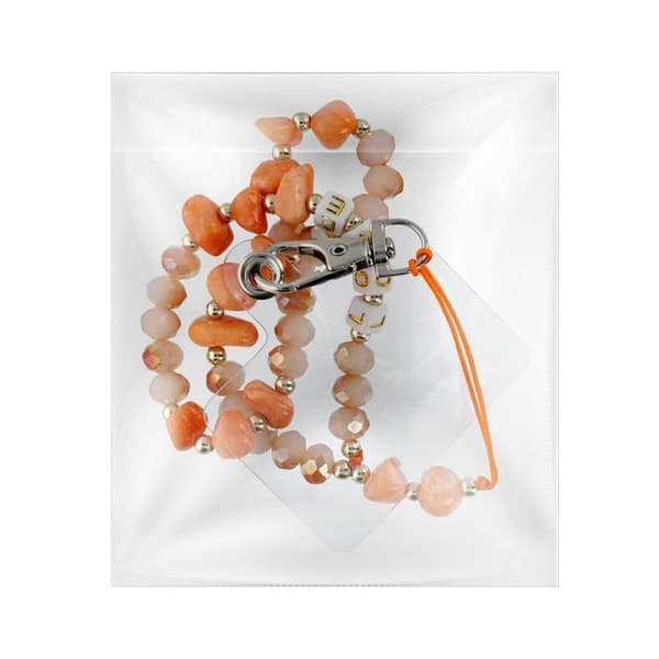 Love Halsbandsrem för mobiler längd 44 cm - Orange Orange