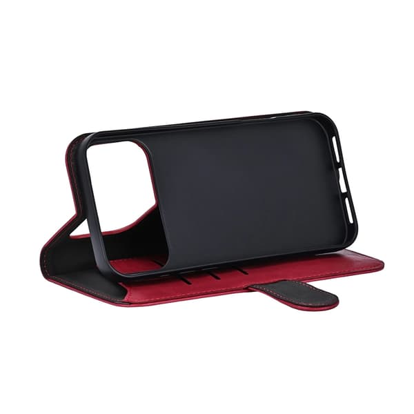 GEAR iPhone 17 Pro Max Plånboksfodral MagSafe 3 Kortfack Röd