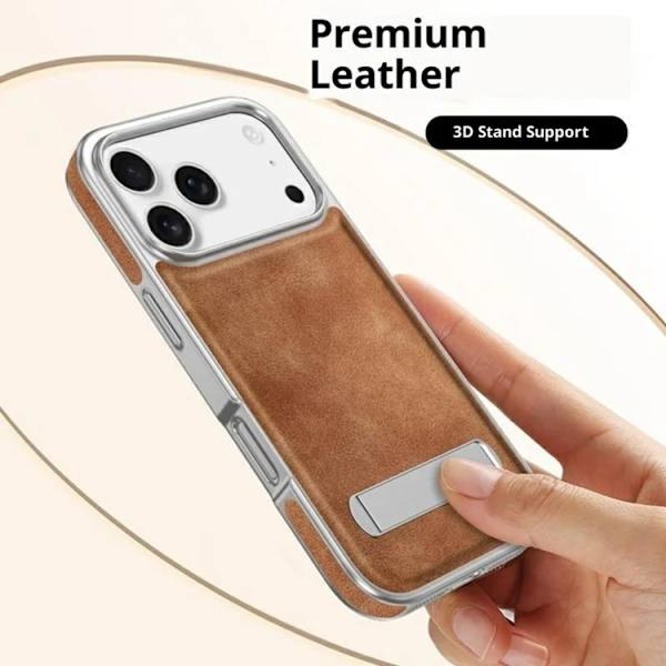 Mobilskal till iPhone 17 Pro Matte Electroplated - Brun Brun