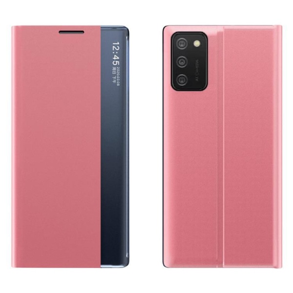 Uusi Sleep Case Galaxy A03s - vaaleanpunainen