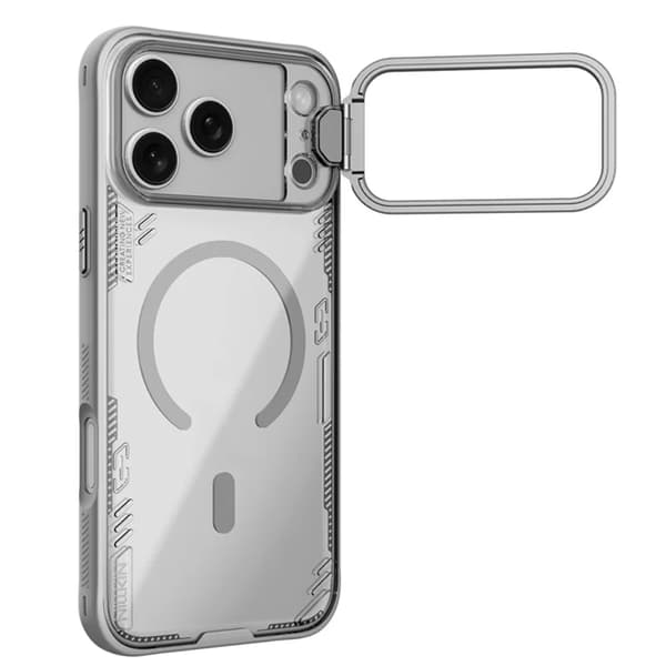 NILLKIN Mobilskal till iPhone 17 Pro Max Magsafe Iceblade Prop - Grå Grå