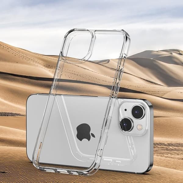iPhone 14 Plus Etui Akryl TPU - Lilla Lila