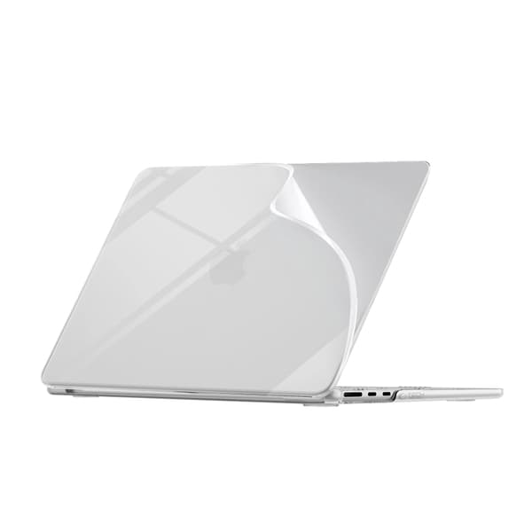 Tech-Protect Fodral För Macbook Air 15 Soft Shell - Crystal Clear Transparent