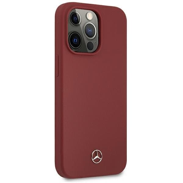 Mercedes Silicone Line Skal iPhone 13 Pro / 13 - Rød Red