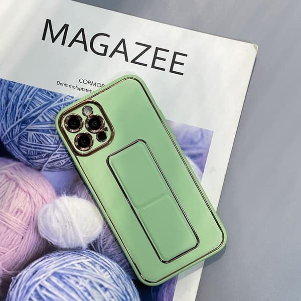 Galaxy A12 (2020/2021) Kuori Kickstand - Vihreä Grön