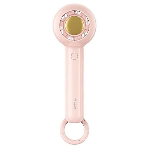 USAMS Mini Handfläkt 1200 mAh Candy ZB251FS01 - Vit Vit