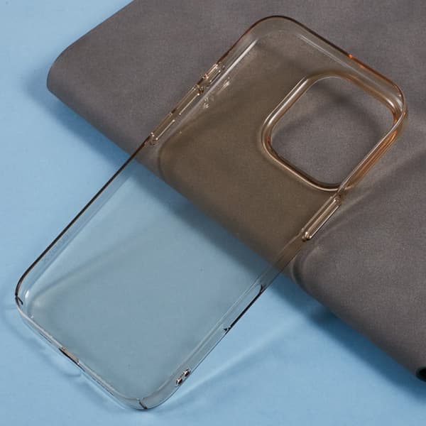 X-LEVEL Mobilskal till iPhone 16 Pro Ultra Slim Hård PC Klar - Guld