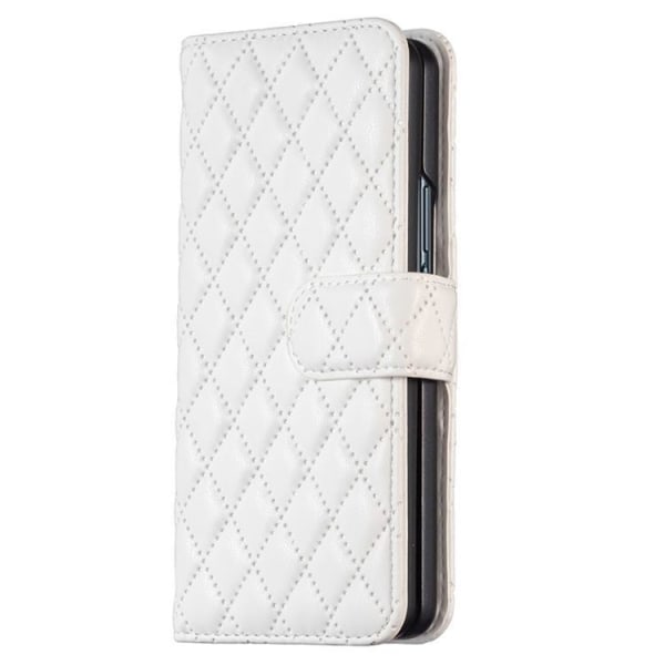 BINFEN COLOR Galaxy Z Fold 4 lompakkokotelo, rompus - valkoinen