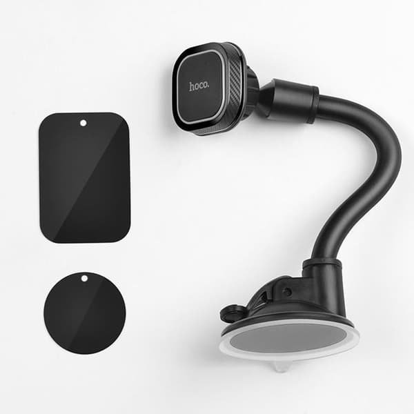Hoco Magnetisk Bilhållare för Vindruta/Mittkonsol CA55 - Svart Black