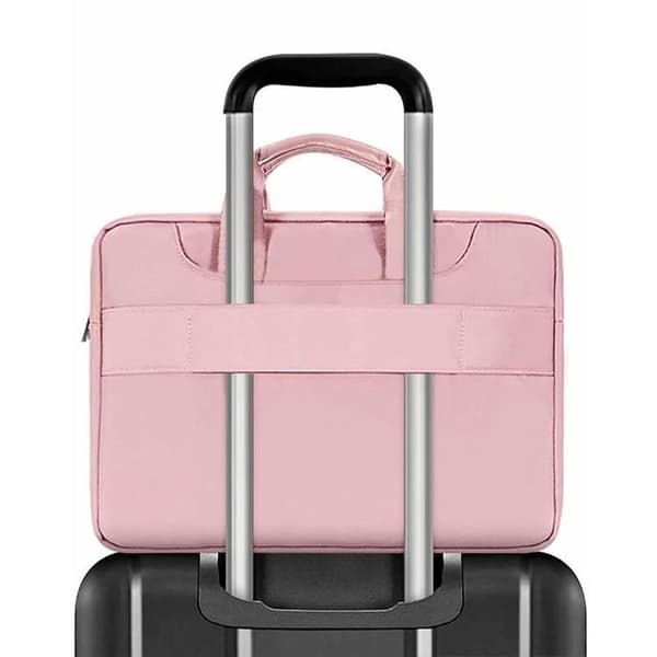 Tech-Protect Laptop Taske 15-16" Lomme - Lyserød Rosa