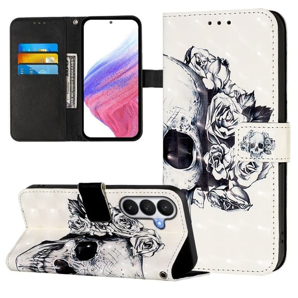 Samsung Galaxy S26 / S26 Pro KonstLäder Mönster - Mobilskalle