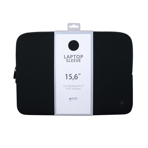 GEAR Datorfodral Neoprene 15,6" Svart Svart