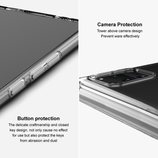 IMAK Asus Zenfone 9 Skal UX-5 Shockproof - Transparent