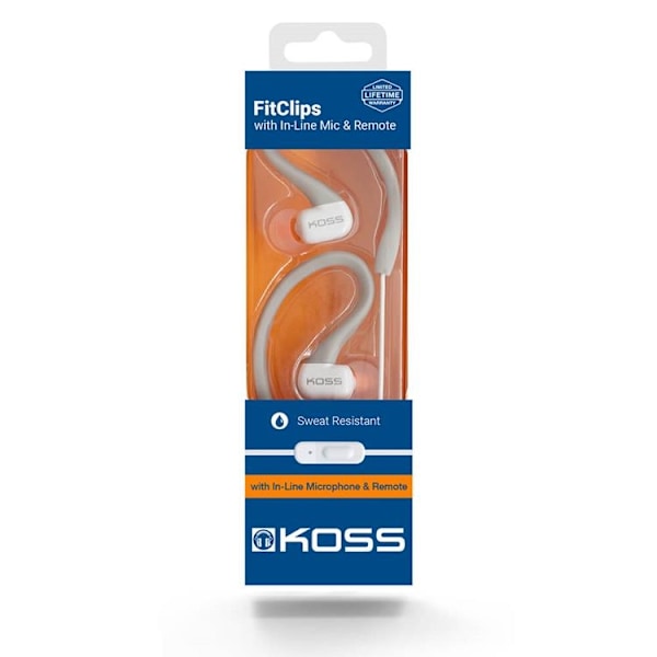 KOSS Hörlurar KSC32i In-Ear Mic - Grå grå