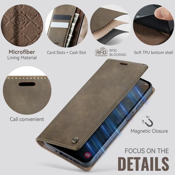 CASEME 033 Mobilskal för Samsung Galaxy A17 5G/4G - Kaffe