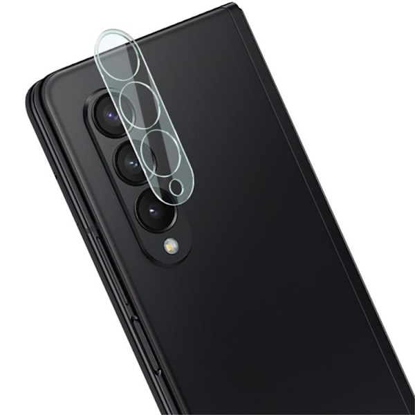 [1-PACK] Galaxy Z Fold 4 Kameralinsskydd i Härdat glas 3D - Clear