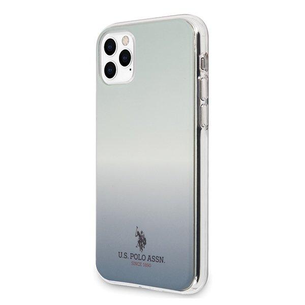 U.S.Polo Assn. Gradient Pattern Collection iPhone 11 Pro Max Blå Blå