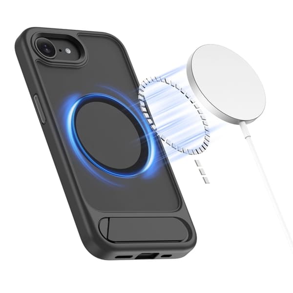 Tech-Protect Mobilskal För iPhone 16e/17e Magsafe Magrack - Matt Svart Svart