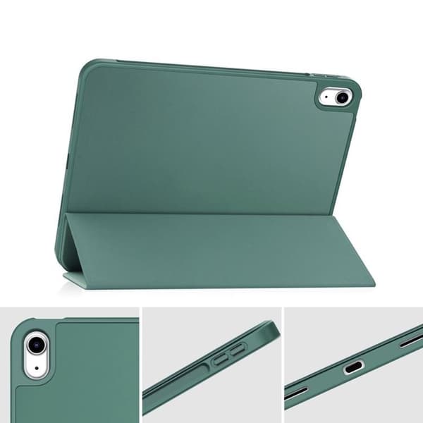 Tech-Protect iPad 10.9 (2022) Taske med penåbning - Grøn Grön