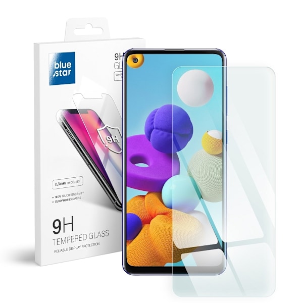Blue Star Härdat Glas Skärmskydd till Samsung Galaxy A21s