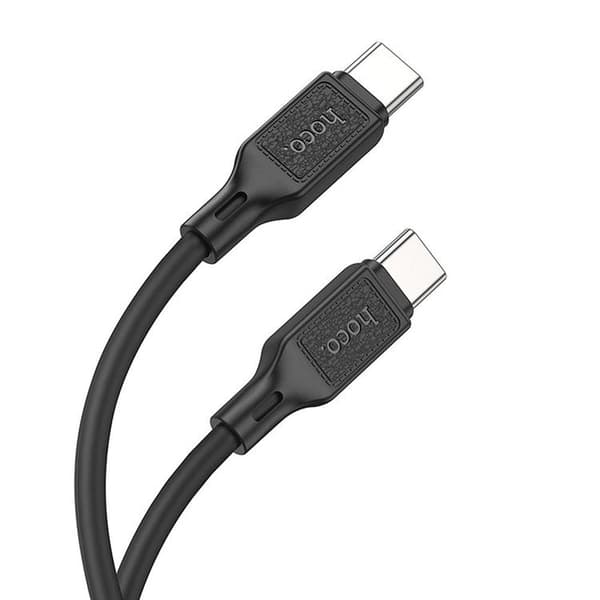 HOCO USB-C Till USB-C 60W 1m Kabel 3A X90 - Svart Svart