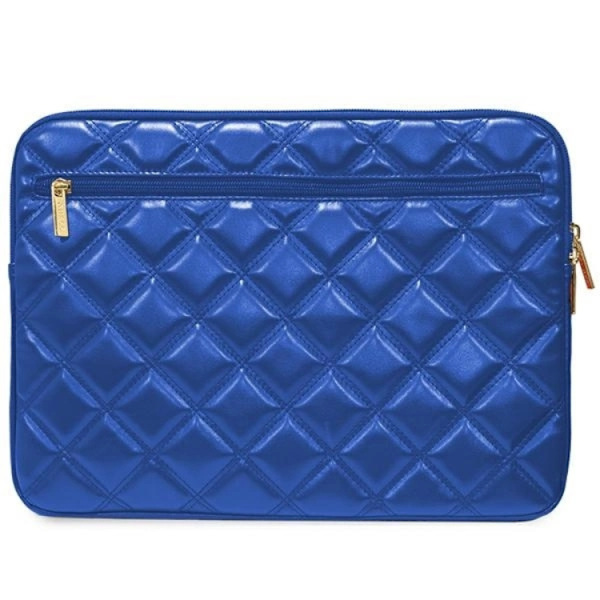 Guess Datorfodral 14" Quilted 4G - Blå Blå
