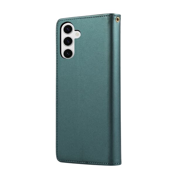 Plånboksfodral för Samsung Galaxy S26 Plus RFID-blockerande med ställ - Grön