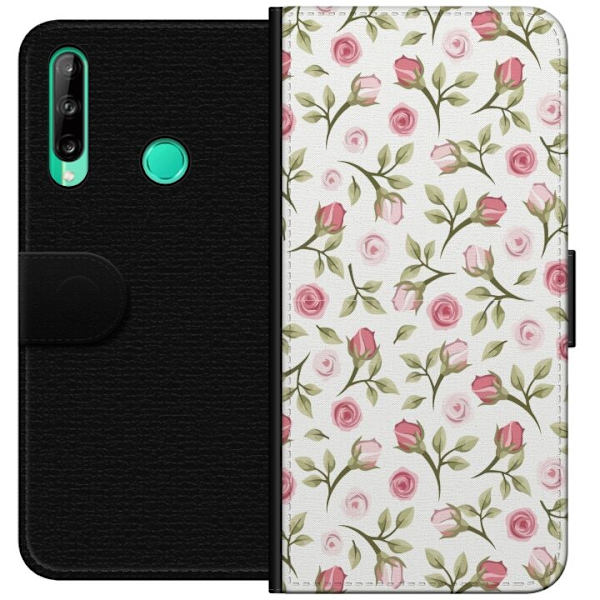 Plånboksfodral till Huawei P40 lite E med Blommigt