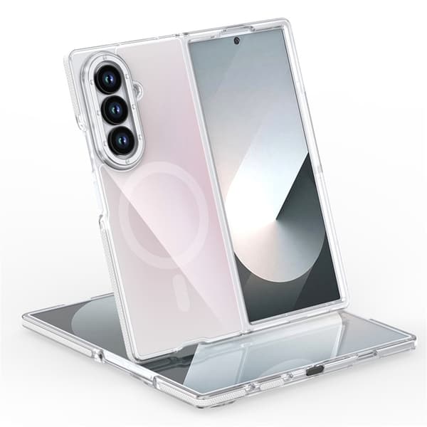 Mobilskal till Galaxy Z Fold 7 MagSafe Acrylic - Vit Vit