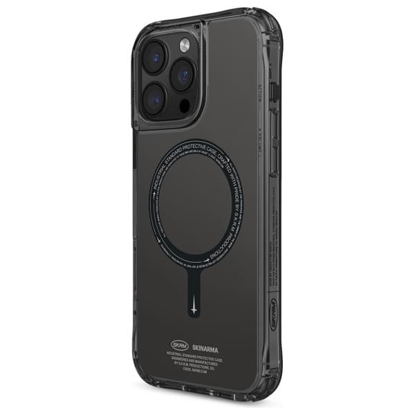 Skinarma Telefontaske til iPhone 16 Pro MagSafe Saido - Sort Svart