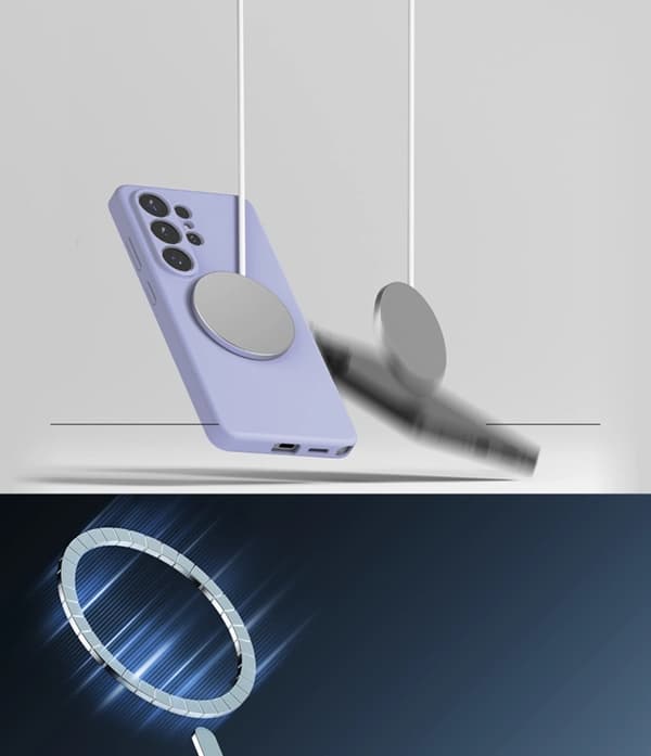 Ringke Mobilskal För Galaxy S26 Plus Magsafe Silikon - Lavender Lila