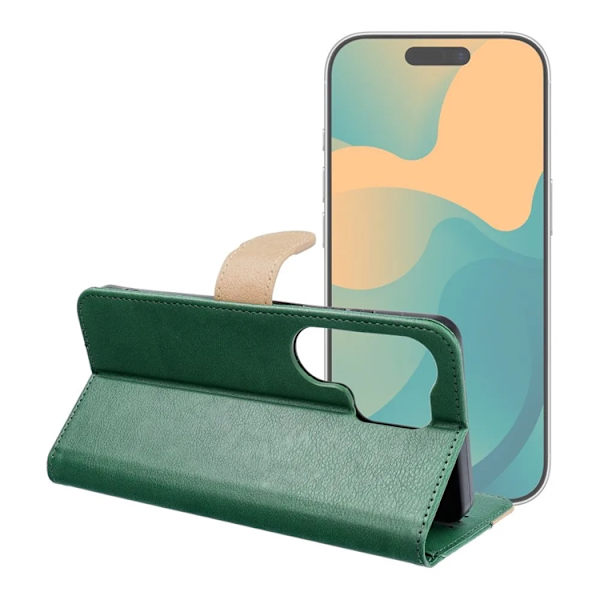 Plånboksfodral För Galaxy S26 Plus Split - Marinblå/Cream Blå