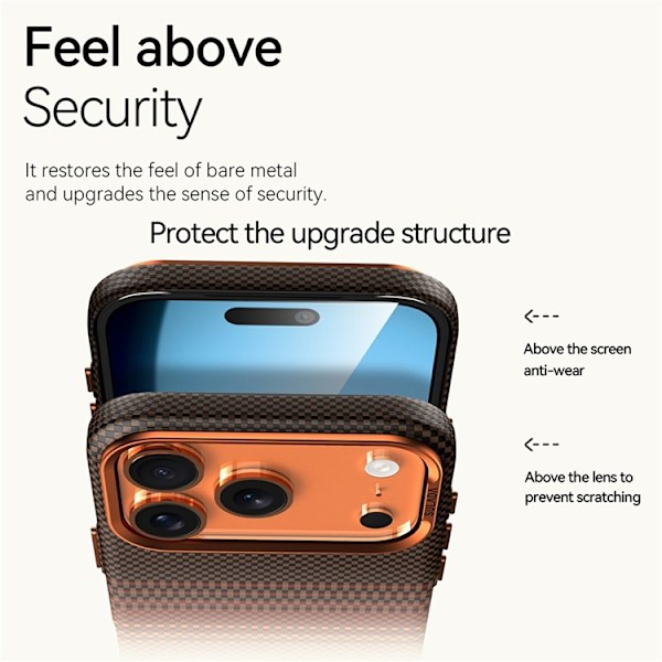 SULADA Mobilskal till iPhone 17 Pro Max MagSafe Hard PC - Blå Blå