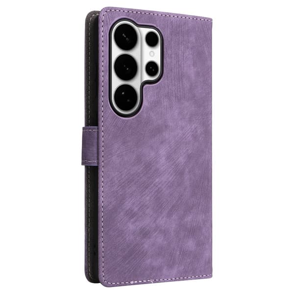 Plånboksfodral för Samsung Galaxy S26 Ultra RFID Blocking Konstläder - Lila