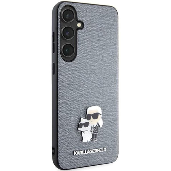 Karl Lagerfeld Galaxy S24 Mobilskal Saffiano Metal Pin