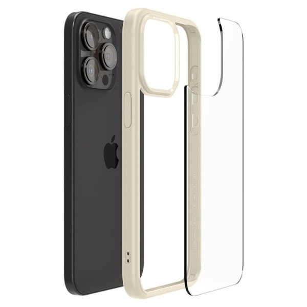 Spigen iPhone 15 Pro Max Mobilskal Ultra Hybrid - Beige