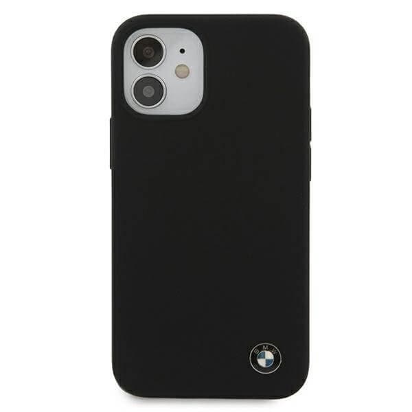 BMW Case Silikon Signature iPhone 12 mini 5,4\" kuori Musta Black