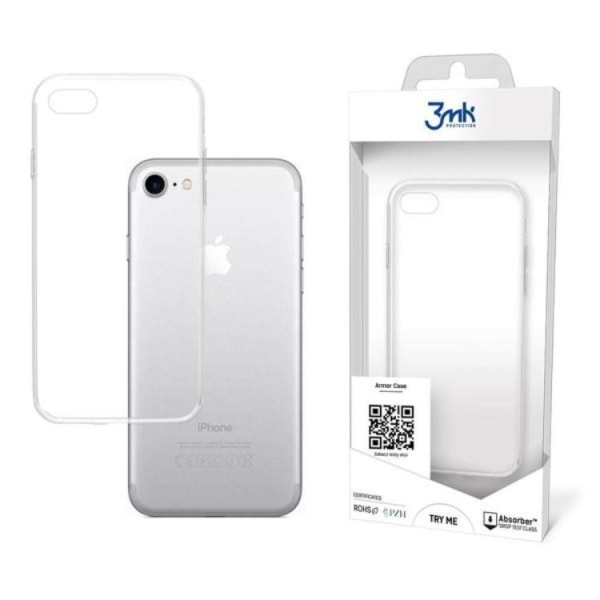 3MK iPhone 7/8 Mobil Cover Armor - Gennemsigtig