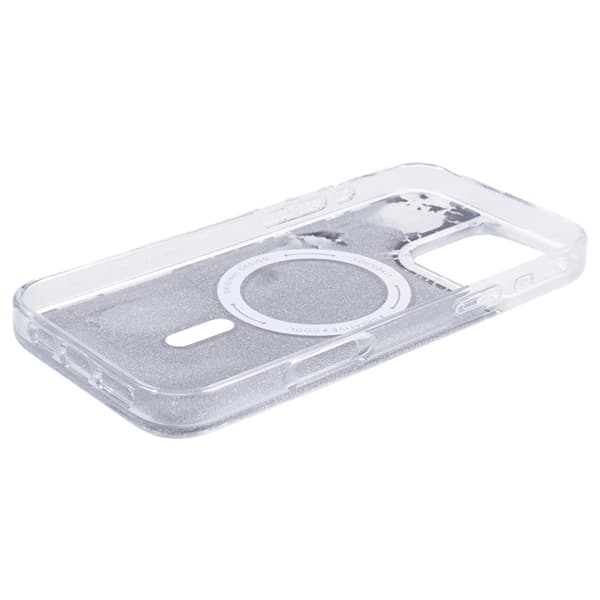 YOUNGKIT Mobilskal till iPhone 16 Pro Max MagSafe IMD-kartmönster Transparent