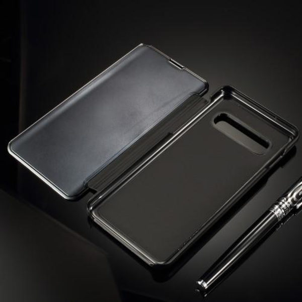 Window Mirror Case til Samsung Galaxy S10 - Sort Black