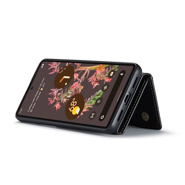 DG.MING Google Pixel 7 5G Konstläder Plånboksfodral Brun