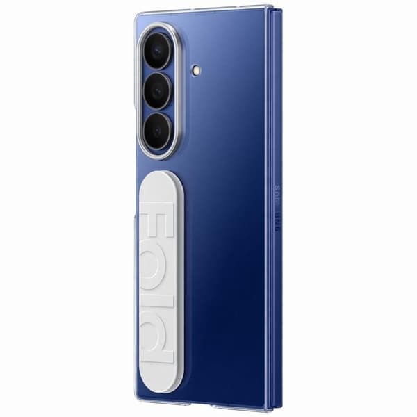 Mobilskal till Samsung Galaxy Z Fold 7 Clear Grip - Transparent Transparent