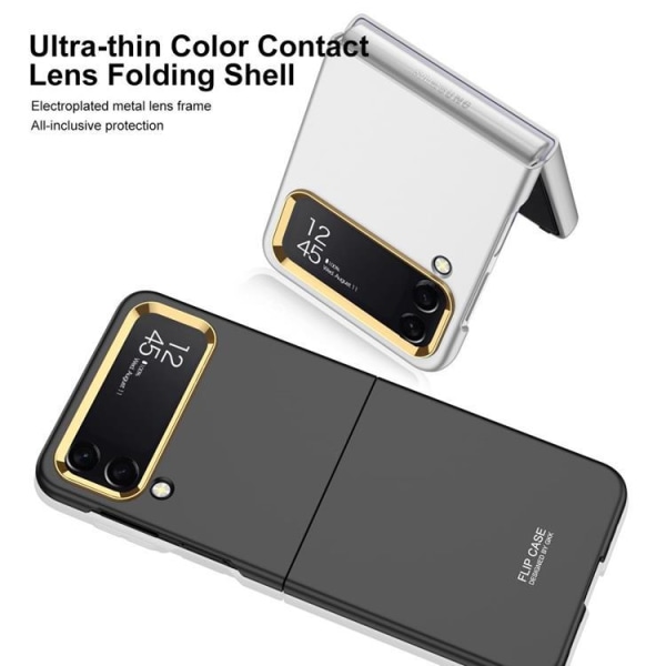 GKK Galaxy Z Flip 4 Case Ultra Thin - valkoinen