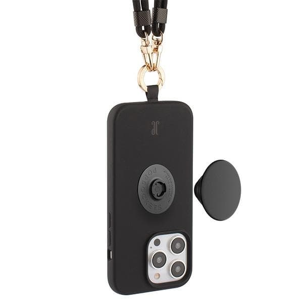 Just Elegance Mobilskal till iPhone 15 Pro 3in1 PopGrip - Svart