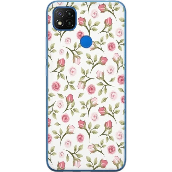 Mobilcover til Xiaomi Redmi 9C NFC med Blomstret