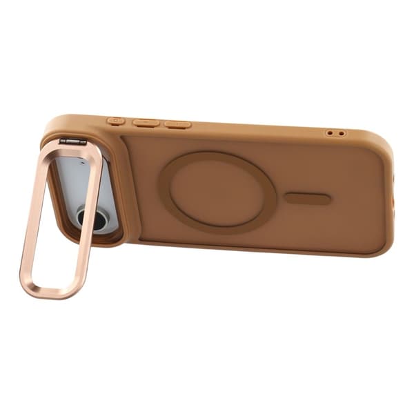 Mobilskal till iPhone Air MagSafe Lins Kickstand - Guld Guld